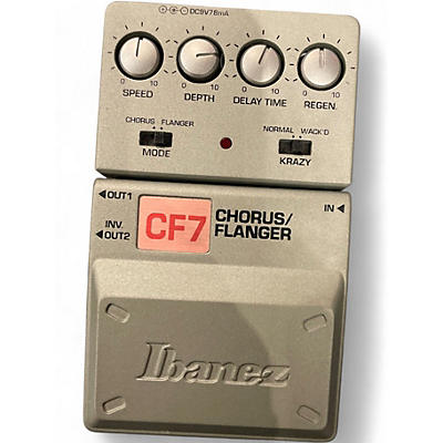 Used Ibanez cf7 Effect Pedal