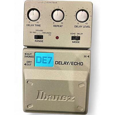 Used Ibanez de7 Effect Pedal