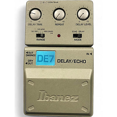 Used Ibanez de7 Effect Pedal
