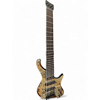 Used Ibanez ehb1506ms Antique Brown Low Gloss Electric Bass Guitar