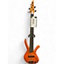 Used Ibanez Used Ibanez ergodyne 5 string Orange Electric Bass Guitar Orange