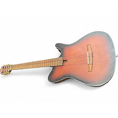 Used Ibanez frh10n Natural Classical Acoustic Electric Guitar