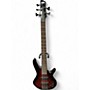 Used Ibanez gio 1p01 red burst Electric Bass Guitar red burst