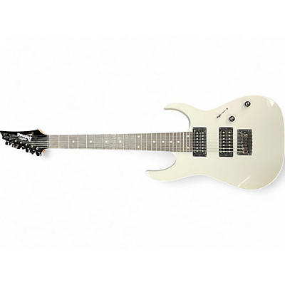 Ibanez Used Ibanez gio 7 string White Solid Body Electric Guitar