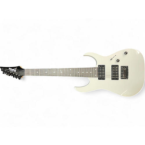 Ibanez Used Ibanez gio 7 string White Solid Body Electric Guitar White