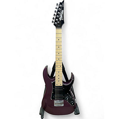 Used Ibanez gio mikro Purple Solid Body Electric Guitar