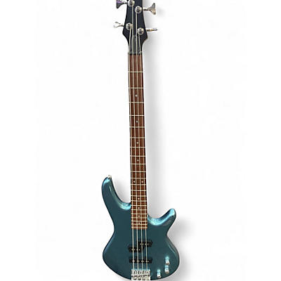Used Ibanez gio  teal Electric Bass Guitar