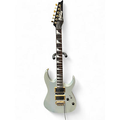 Used Ibanez grg170dx Silver Sparkle Solid Body Electric Guitar