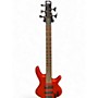 Used Ibanez gsr405 metallic orange Solid Body Electric Guitar metallic orange