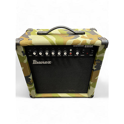 Ibanez Used Ibanez gta15r camo Guitar Combo Amp