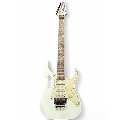Used Ibanez jem jr Alpine White Solid Body Electric Guitar