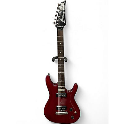 Used Ibanez js70 joe satriani signature Crimson Red Trans Solid Body Electric Guitar