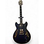 Used Ibanez jsm20 Black Hollow Body Electric Guitar Black