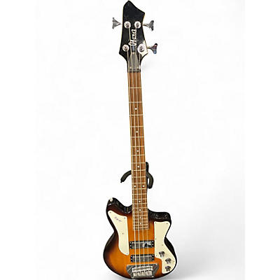 Used Ibanez jtk 4 2 Color Sunburst Electric Bass Guitar