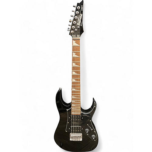 Ibanez Used Ibanez miKro GRGM21M Black Electric Guitar Black