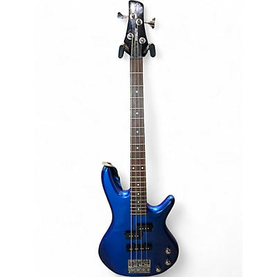 Used Ibanez mikro bass blue Electric Bass Guitar