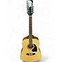Used Ibanez pf1512-nt Natural 12 String Acoustic Guitar Natural