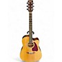 Used Ibanez pf5ce natural Acoustic Electric Guitar natural