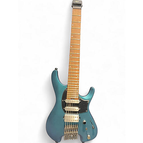 Used Ibanez q547 Blue Solid Body Electric Guitar Blue