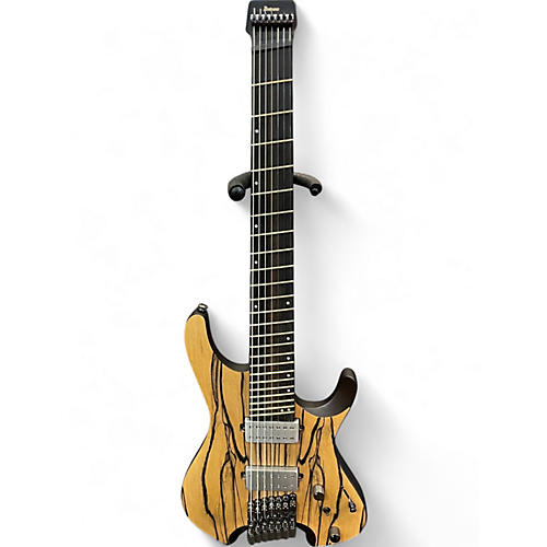 Used Ibanez qx527pe pale moon ebony Solid Body Electric Guitar pale moon ebony