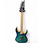 Used Ibanez rg421ahm blue moon burst Solid Body Electric Guitar blue moon burst
