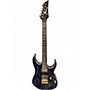 Used Ibanez rg421hp Trans Purple Solid Body Electric Guitar Trans Purple