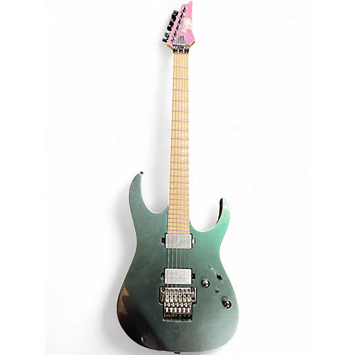 Used Ibanez rg5120m polar lights Solid Body Electric Guitar polar lights