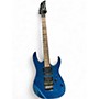 Used Ibanez rg517 Blue Sapphire Solid Body Electric Guitar Blue Sapphire