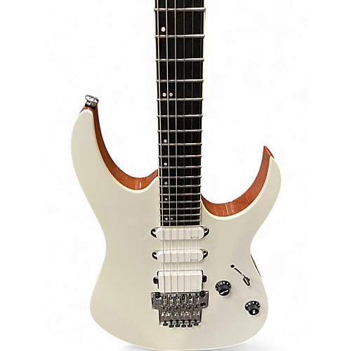 Used Ibanez rg5440c-pw White Solid Body Electric Guitar White