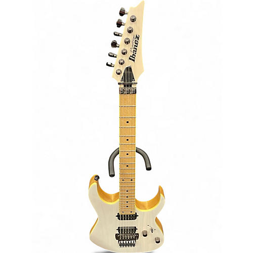 Used Ibanez rg652ahm-awd White Solid Body Electric Guitar White
