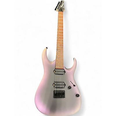 Used Ibanez rga42ex metallic purple Solid Body Electric Guitar
