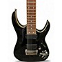 Used Ibanez rga7 Black Solid Body Electric Guitar Black