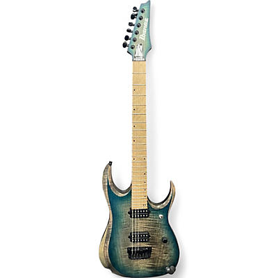 Used Ibanez rgd61al stained sapphire blue burst Solid Body Electric Guitar