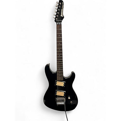 Used Ibanez roadstar ii series Black Solid Body Electric Guitar Black