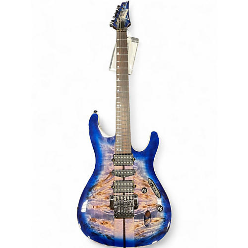 Used Ibanez s1070pbz Cerulean Blue Solid Body Electric Guitar Cerulean Blue