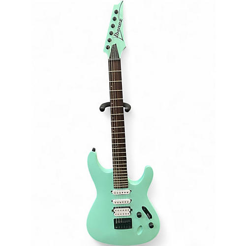 Used Ibanez s561 s series sea foam matte Solid Body Electric Guitar sea foam matte