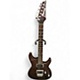 Used Ibanez sa220fm Trans Black Solid Body Electric Guitar Trans Black