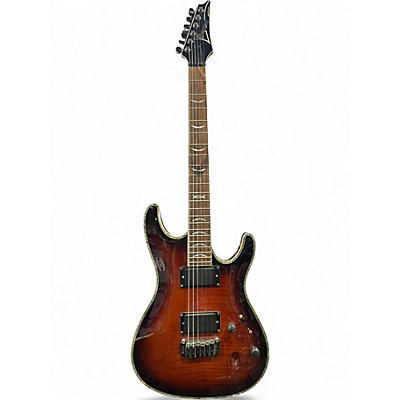 Used Ibanez sa32exfm Tobacco Sunburst Solid Body Electric Guitar