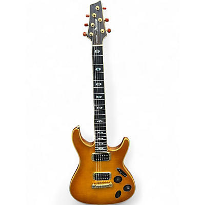 Used Ibanez sc620 s classic amber flame Solid Body Electric Guitar