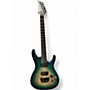 Used Ibanez six6FDFM Iron Label Blue Space Burst Solid Body Electric Guitar Blue Space Burst