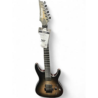 Used Ibanez six6dfm transblack Solid Body Electric Guitar