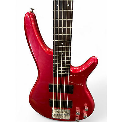 Used Ibanez sr 305 dx Red Electric Bass Guitar