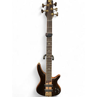 Used Ibanez sr1355b Worn Brown Electric Bass Guitar
