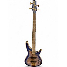 Used Ibanez sr2600 Cerulean Blue Burst Electric Bass Guitar
