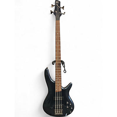Used Ibanez sr300e metallic blue gray Electric Bass Guitar