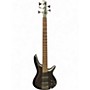 Used Ibanez sr305e Metallic Gray Electric Bass Guitar Metallic Gray