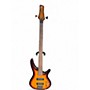 Used Ibanez sr370ef Brown Sunburst Electric Bass Guitar Brown Sunburst