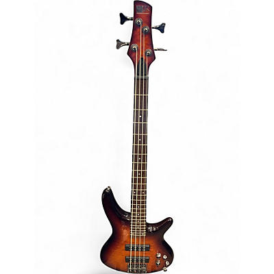 Used Ibanez sr400eqm dragon eye burst Electric Bass Guitar