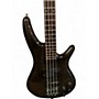Used Ibanez sr690 Trans Brown Electric Bass Guitar Trans Brown