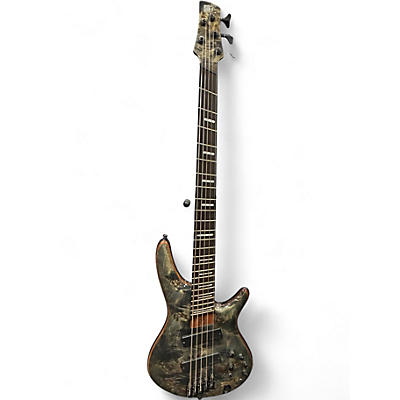 Used Ibanez srms805 deep twilight Electric Bass Guitar